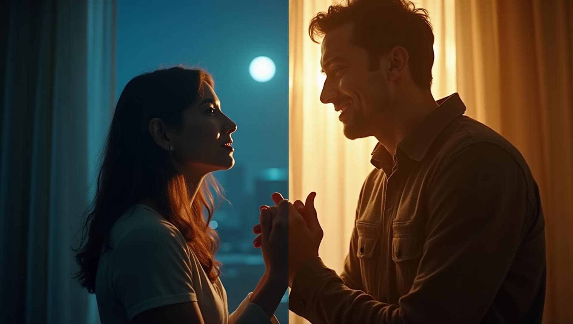 Zwei Menschen beim Date